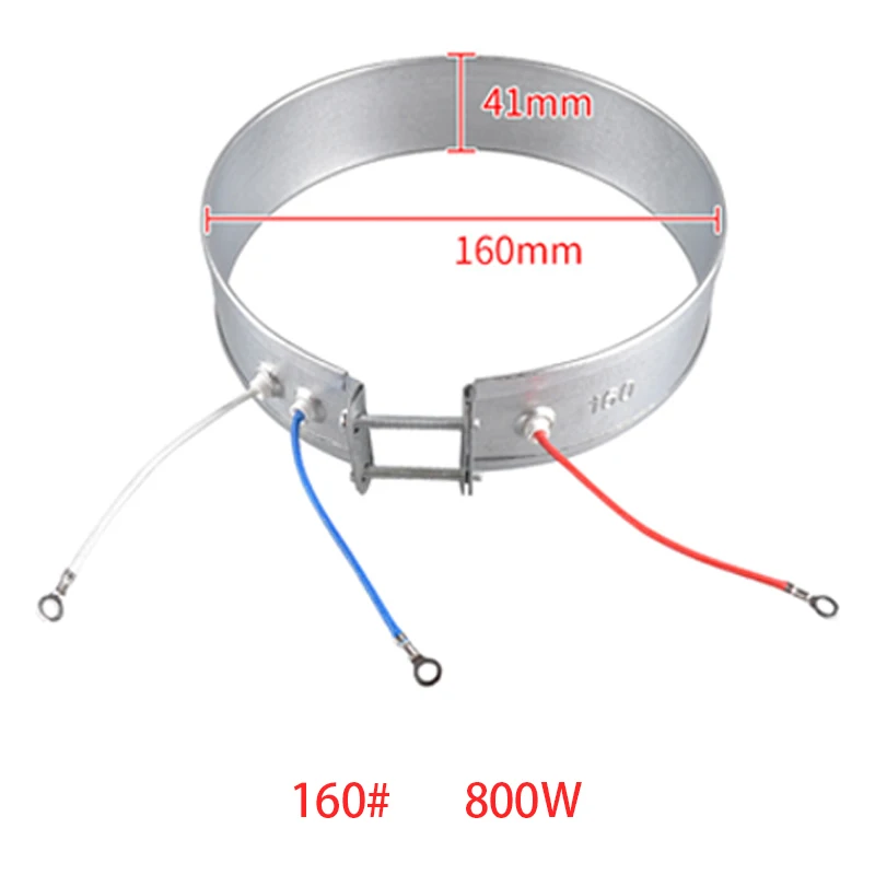 Quick Heating Fine Insulation Performance Household Electric Water Heater Parts 160/165/170mm/220V/900W Thin Band Heater Element