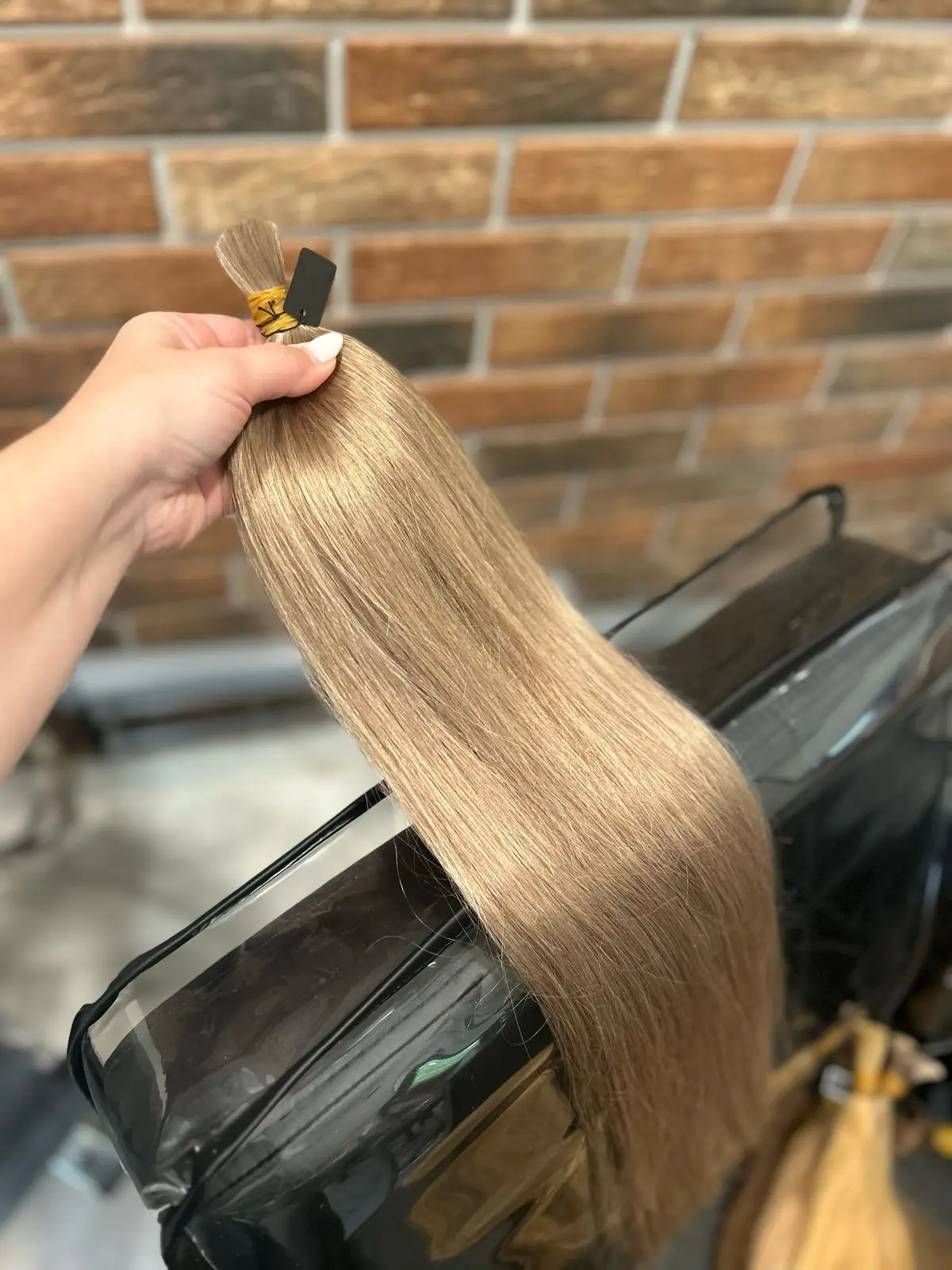 Bulk Hair 100% Real Human Hair Machine Made Virgin Remy Straight Hair Bulk 18-30inch 100g Natural Blonde Hair Extension No Weft