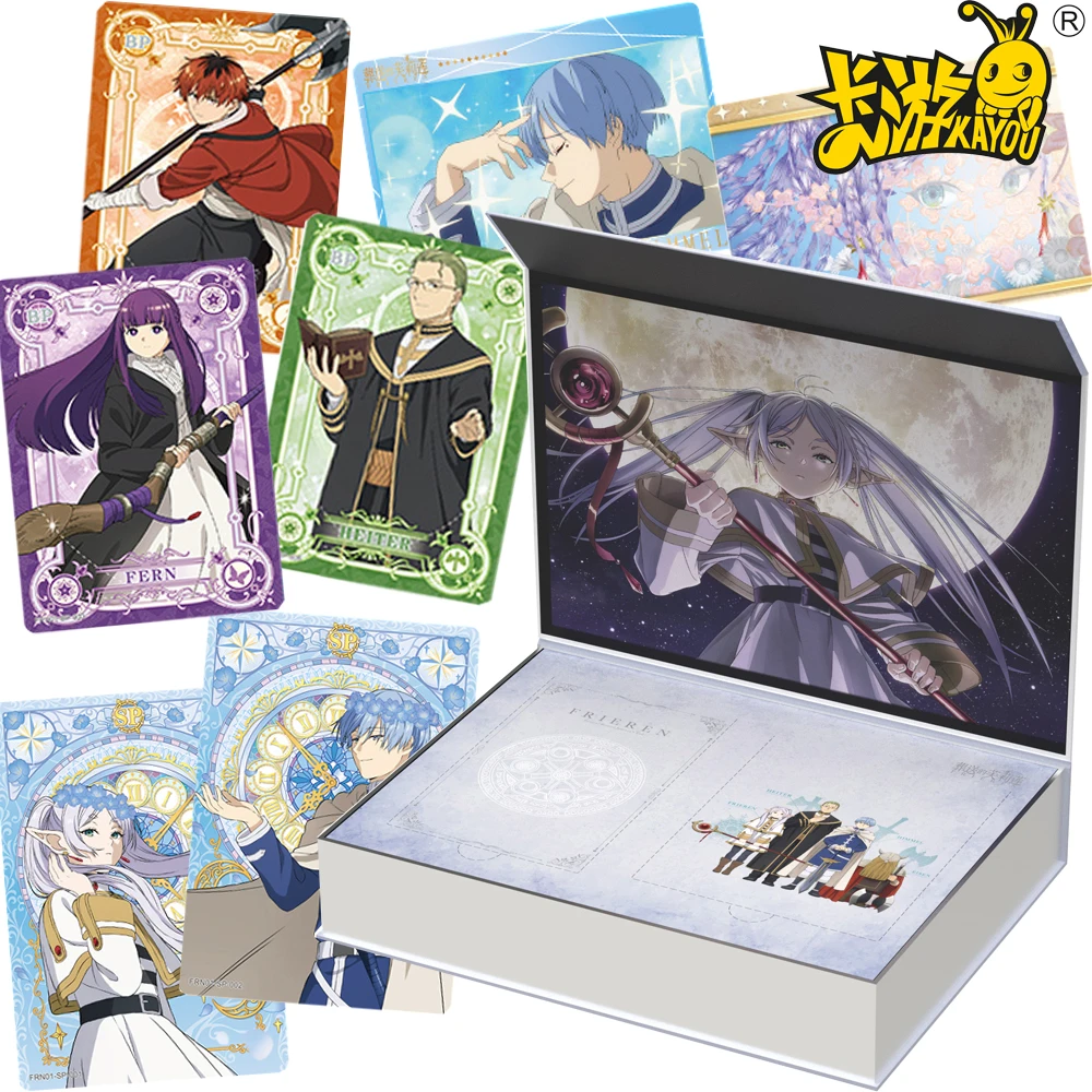 

Original KAYOU ‌Frieren: Beyond Journey's End Collection Cards Poetry of Time Anime Adventure Journey Peripheral Cards Toy Gift