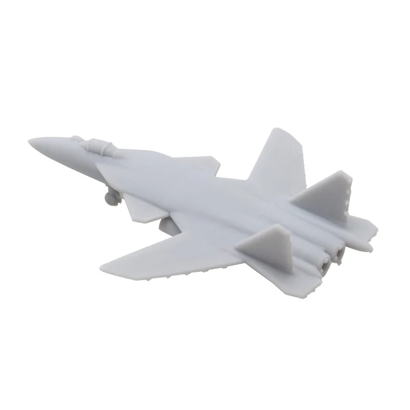 

5PCS Russia Su-47 Uncolored Fighter Aeroplane Toys Length 31mm 54.2mm 62mm Battle-airplane Mould for DIY Fighting Plane Model