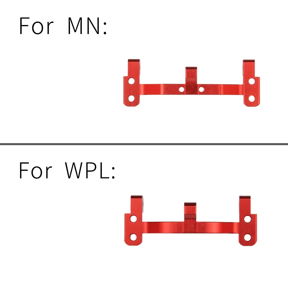 Barra de tracción de Metal mejorada, barra de tracción de dirección, Servo, Base para WPL B1 B-1 B14 B-14 B24 B-24 C14 C24 1/16 RC, pieza de