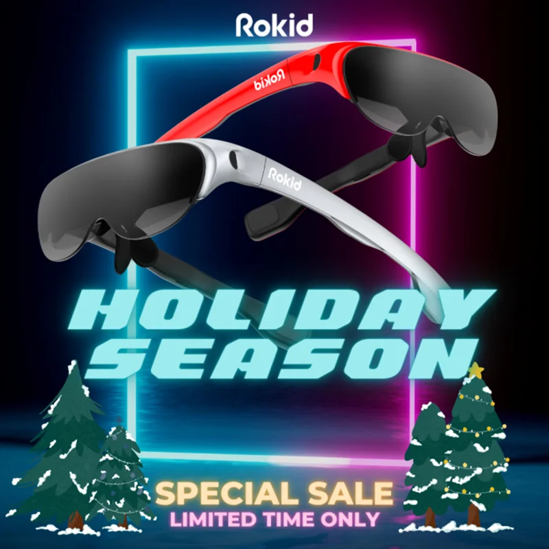 Rokid Air 3D AR Glasses Foldable VR Smart Glasses 120