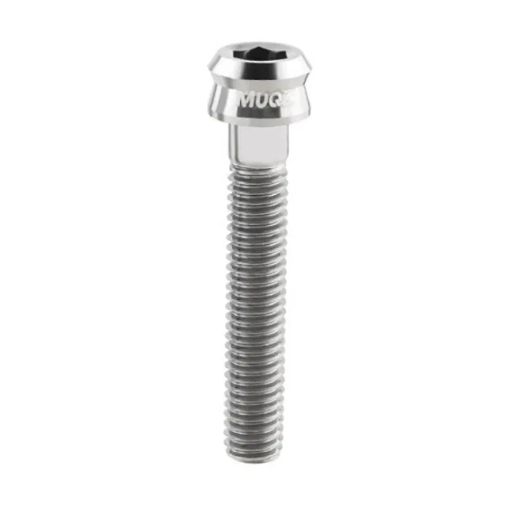 M6x30/35mm Bicycle Stem Top Cap Screw Ultra-light Titanium Alloy Bicycle Headset Top Cap Bolt Colorful Vacuum Plating