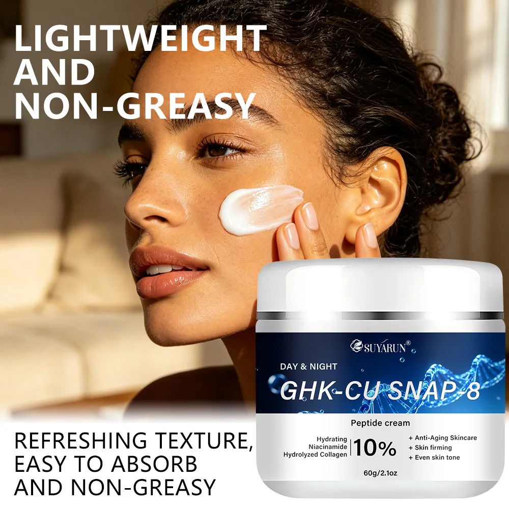 ghk cu and snap 8 cream SUYARUN GHK-CU & Serum - Anti-Aging Facial Moisturizer, Firming Moisturizing for All Skin Types Level 3 (Intensive) ghk cu peptide injection Pfizer Injectables Quantity:25 Pack Case