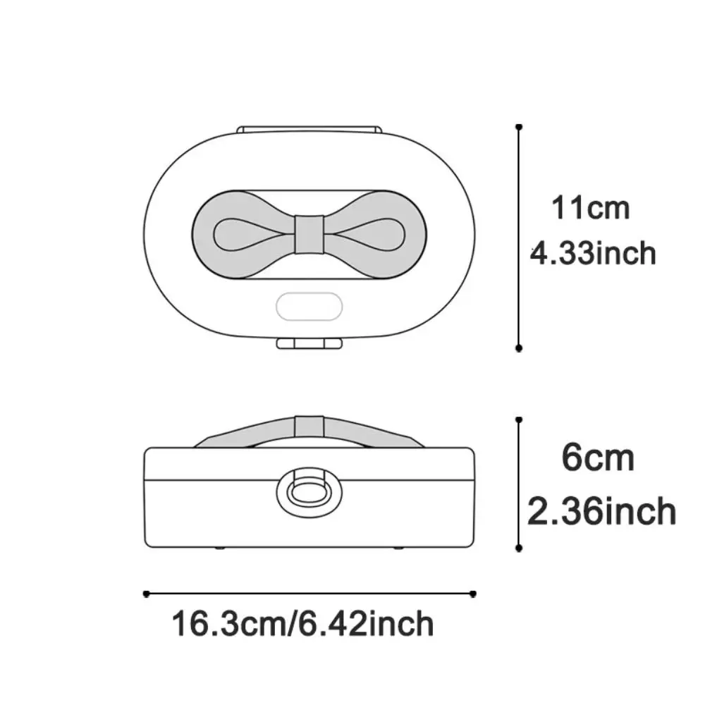 Necklace Bracelet Jewelry Packing Box Dustproof Rings Jewelry Storage Box Organize Holder Earrings Display Case Jewelry Storage