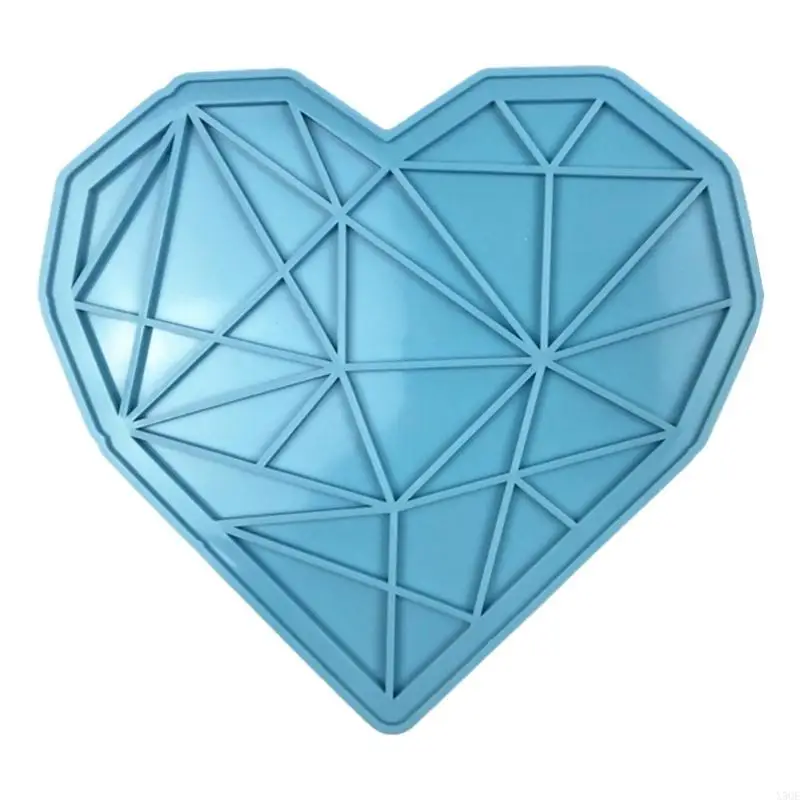 

DIY Crafts Love Heart Tray Pad Plates Epoxy Resin Mold Silicone Mould