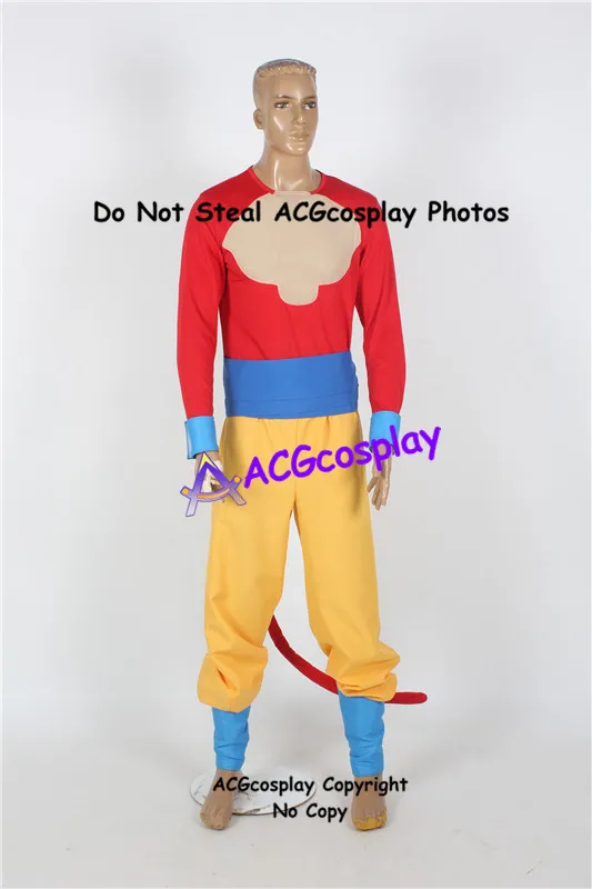 

Goku cosplay costume with long tail acgcosplay Garment