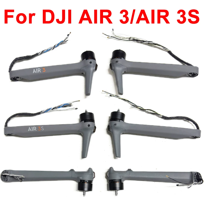 Original Air 3S Front Right Motor Arm Air 3S Rear Back Left Motor Arm ESC Power Motor Air 3 Propeller Motor for DJI Mavic Air 3S