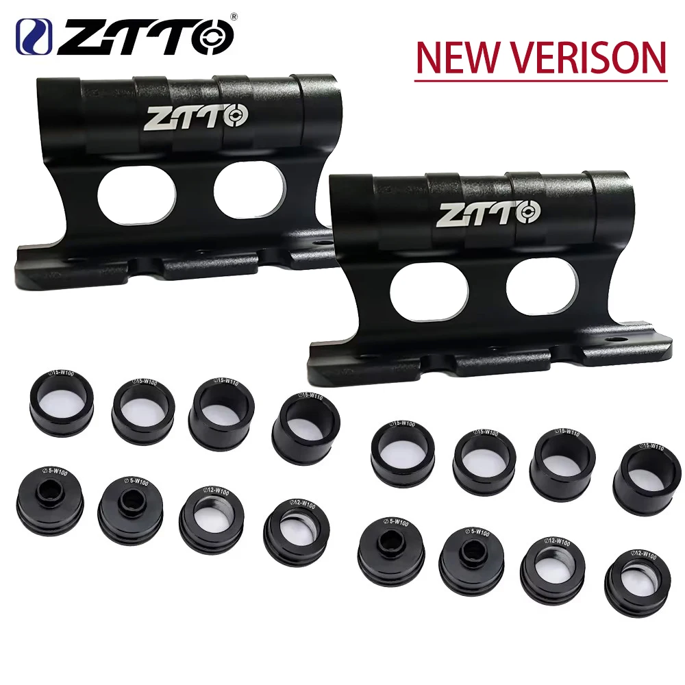 ZTTO Bicycle Fork Mount Car Roof Rack Support Quick Release Thru Axle Carrier MTB Road Bike Front Fork Block Stand Holder Racks image 3