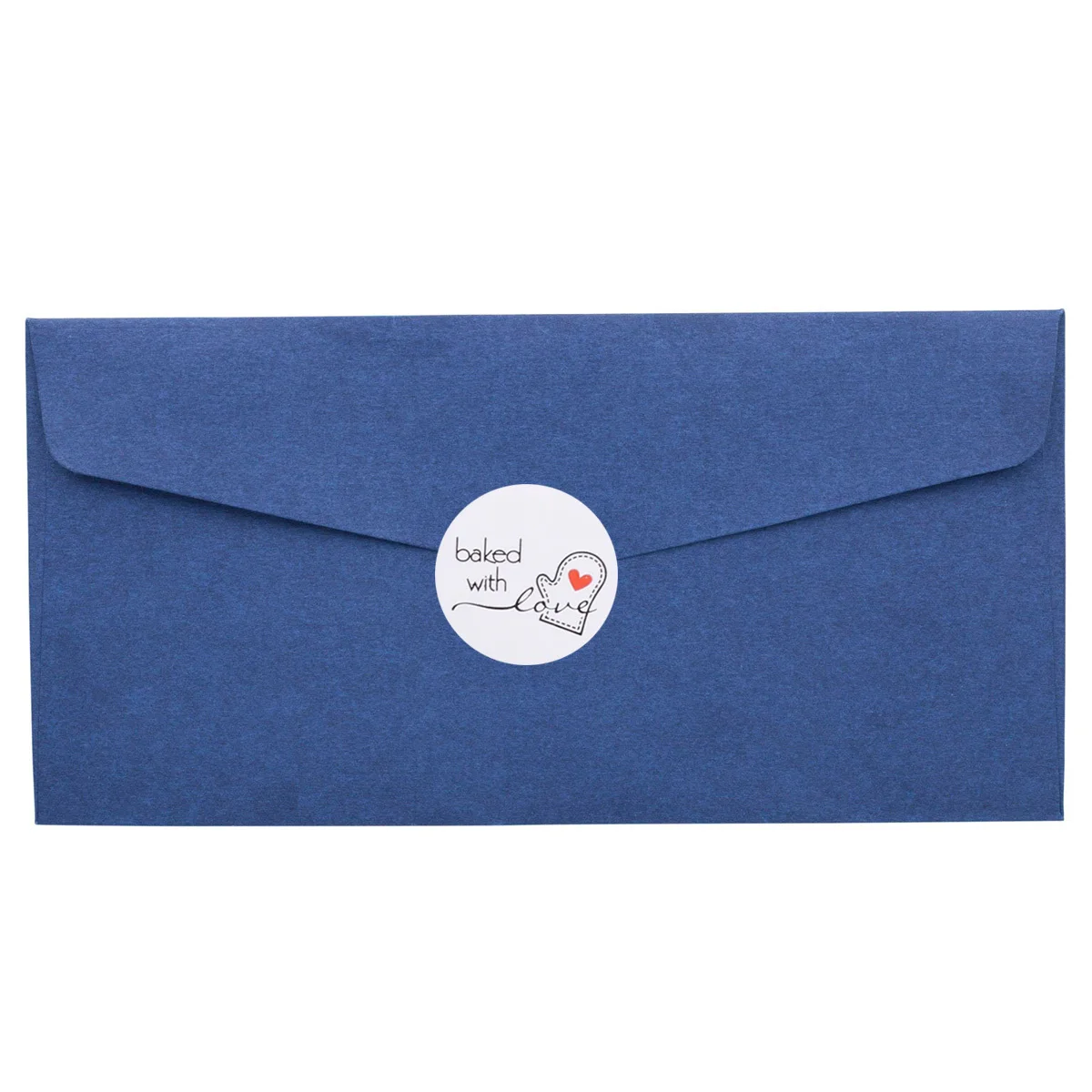 1 Roll Baking Theme Sticker Set Fresh Simple Design Strong Adhesive Smooth Surface Decor for DIY Packaging Food Decoration