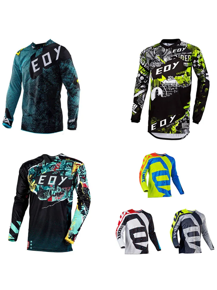 AliExpress BikeFox 2026 Motorcycle Jersey MTB Downhill Enduro Cycling Mountain Bike DH Man T-shirts Bicycle Cycling Jersey For Motorcycle