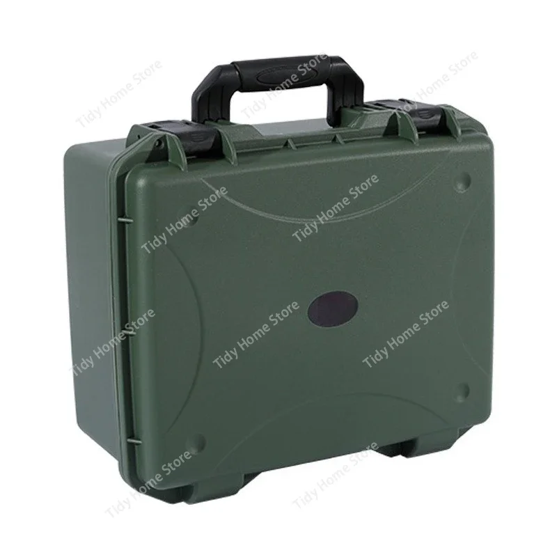 

Military Green Safety Protection Box, Camouflage Desert Color Sealed Protection Box, Earthquake Relief Instrument Box