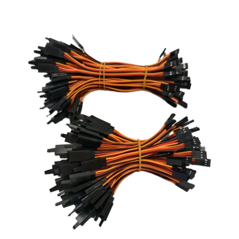 10 قطعة/الوحدة 10/15/20/30/50/100 سنتيمتر تمديد كابل محول الرصاص مكافحة تخفيف 60-core RC Futaba JR ذكر/أنثى #5