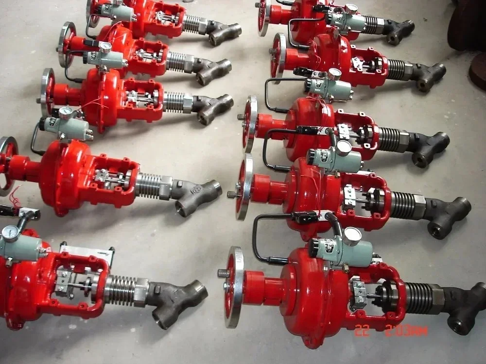 Plant ale Mutli-stage in High Pressure Pnmatic Y-Pattern Control Drain ale