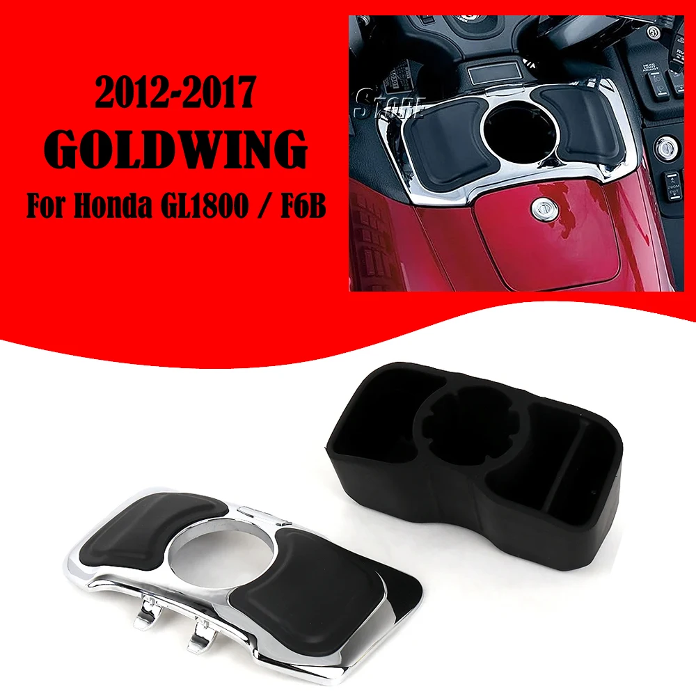 NEW Motorcycle Accessories For Honda Gold Wing GL1800 GL 1800 GOLDWING F6B 2012-2017 Chrome or Black Glove Box Cubby Kit