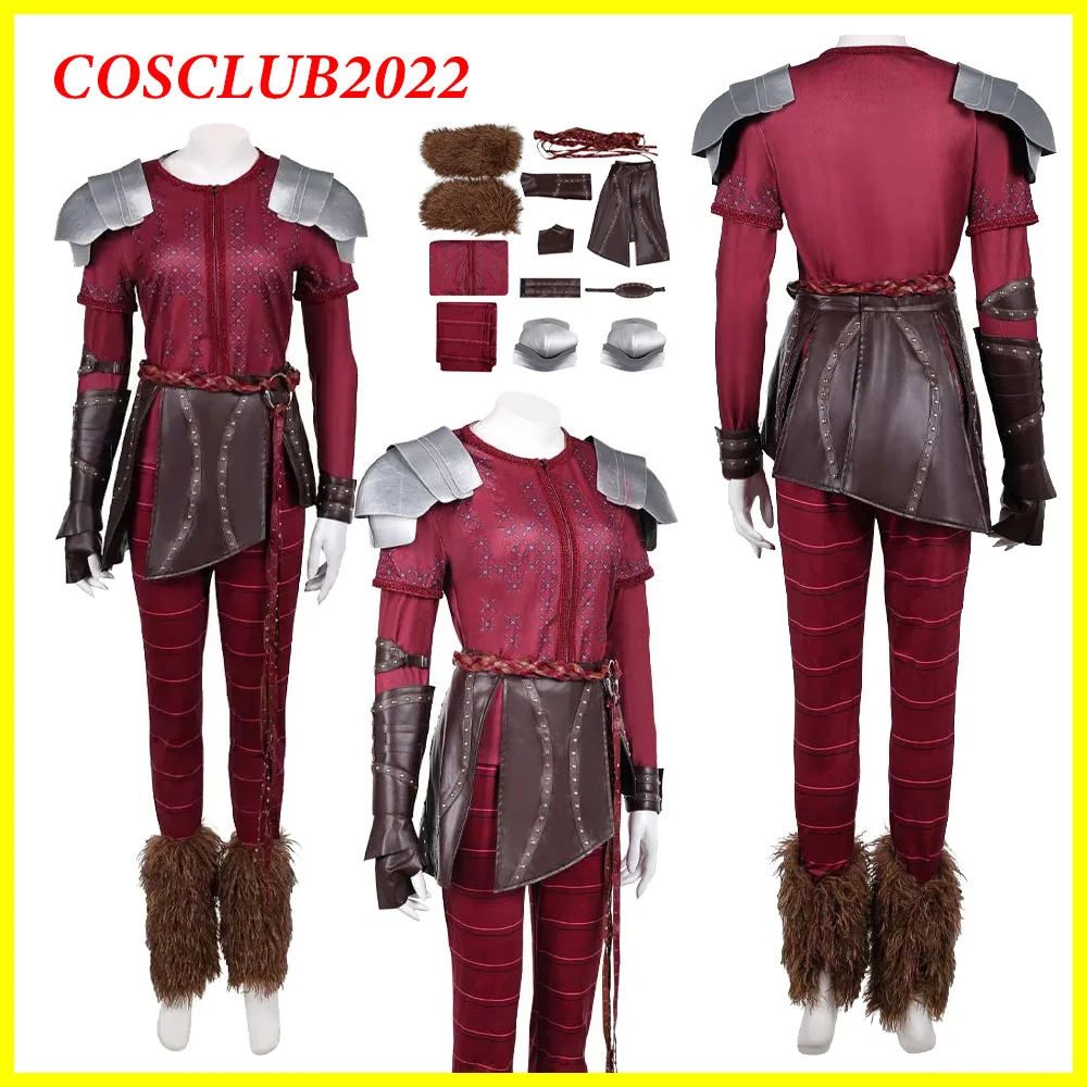 

Astrid Cosplay Jacket Pants Gloves Costume Movie Dragon Clothing Set Women Adult Outfits Disguise Halloween Carnival Party Suit