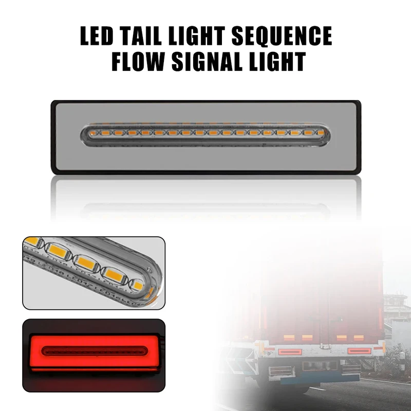 Rear LED Lights, Turn Signal Indicators, Stop Lights, Rear Lights for Cars, Trucks, and Trailers, Brake Lights, Turn Signals