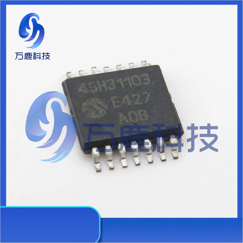 Mcp45Hv31-103E/St 10K Ohm, 7-Bit Digipot,+/-18V or +/-36V Operation, I2C Interface, Vitile Memory Tssop-14