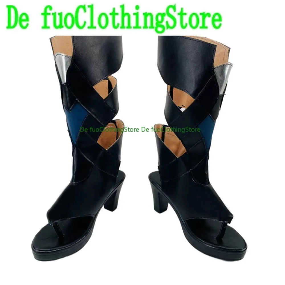 DefuoClothing Honkai Star Rail Hanabi Scarpe Cosplay Giochi anime Costumi di Halloween Scarpe per oggetti di scena