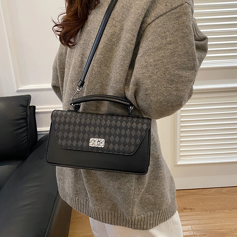 حقيبة يد جلدية عالية الجودة للسيدات حقائب كتف كروس للنساء ماركة فاخرة إكسسوارات عصرية مصممة شهيرة #6