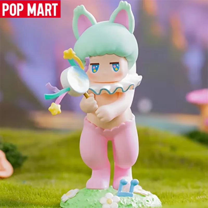 POP MART Satyr Animal Carnival Series Blind Box Torebka Niespodzianka Mystery Box Zabawki Figurki Akcji Dekoracje Śliczny Model Prezent dla Dziewczynki