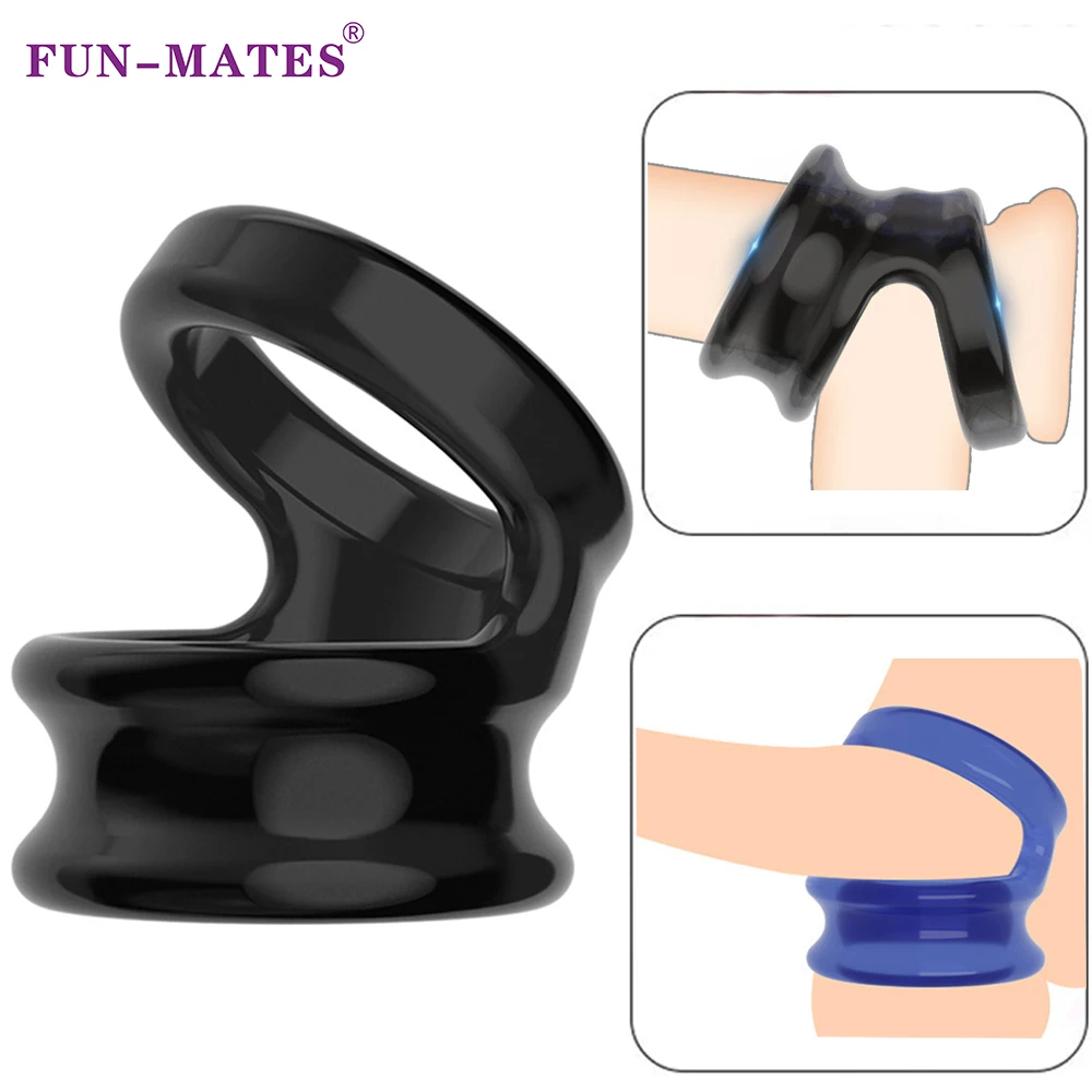 Penis Rings For Men Cock Ring Delay Ejaculation Stronger Erection Scrotal Binding Ball Stretcher Chastity Male Cocking Sex Toys