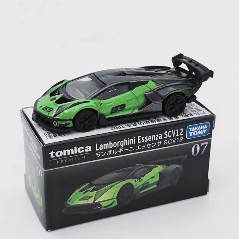 Takara Tomy-Lamborghini STO Countach Miura LP700-4 Alloy Modelo de Carro Esportivo, Brinquedo fundido, Carro de corrida, Escala Miniatura, Presente Kids