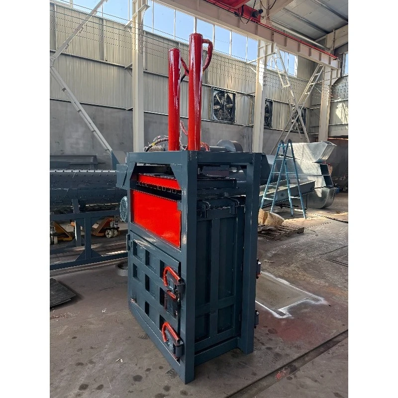 Automatic Hydraulic Waste Paper & Hay Bale Pressing Machine with Plastic Bottles Packaging Energy Saving & High Accuracy