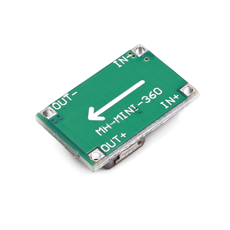 5pcs Mini360 RC Airplane Module Mini 360 DC Buck Converter 2A Step Down Module 4.75V-23V to 1V-17V 17x11x3.8mm LM2596
