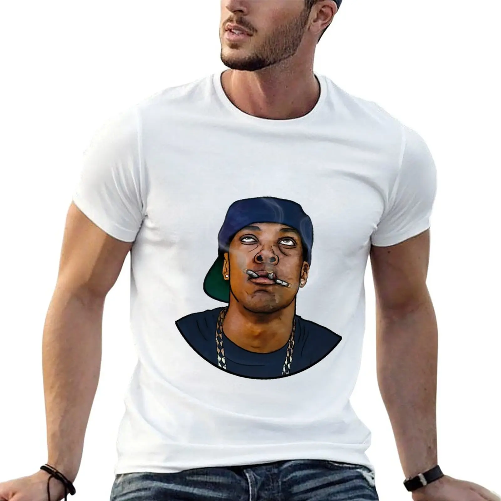 

Mens Funny Retro Smokey From Friday Gifts Movie Fan T-Shirt essential t shirt man t shirt cotton T-Shirt