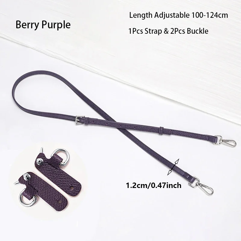 NONE Leather Replacement Shoulder Strap Brown 8