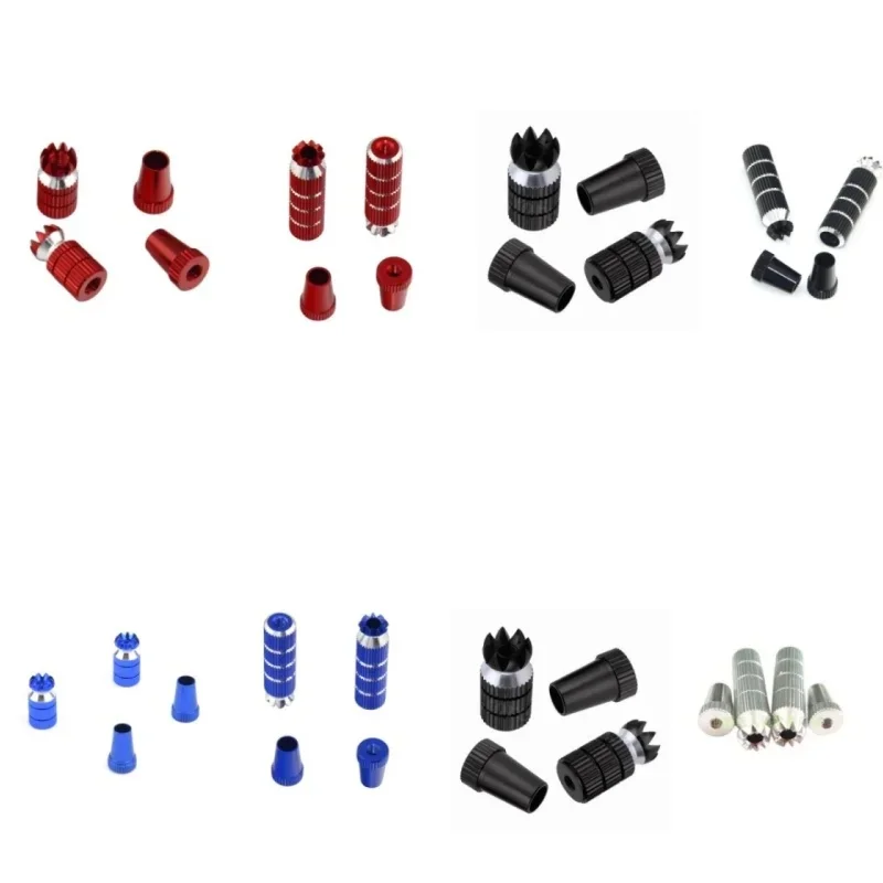 M3 CNC Aluminum Gimbal Stick Ends Long Short 3mm Anti Slip for RadioMaster FrSky X9D Flysky Spektrum Radiolink Jumper Thumb Grip
