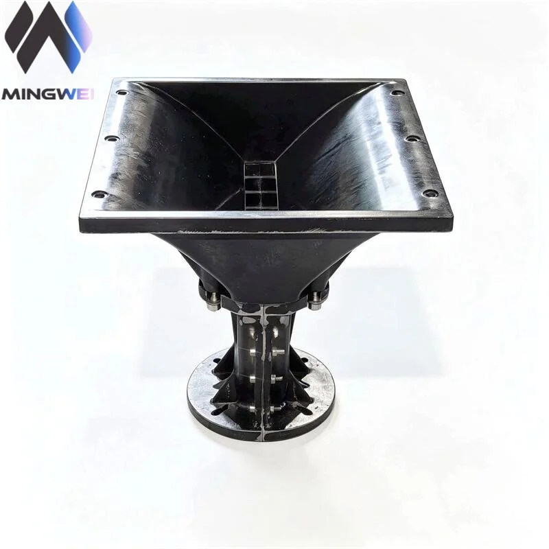 

MW Audio Professional Line Array Speaker Horn 1 4 Inch 2 Inch Throat 100x10 Degree Sound Diffuser 240l x 230w x 215h
