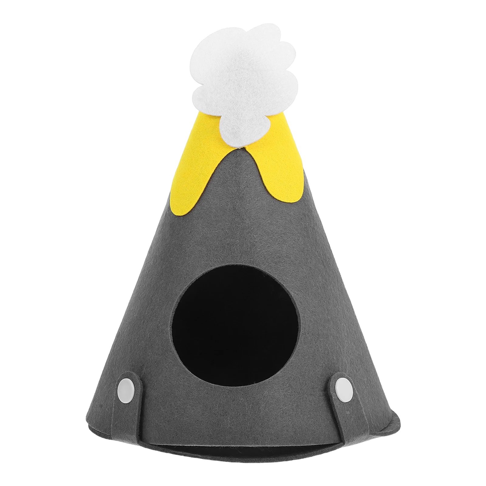 

Cozy Felt Hideout for Parrots Hamsters Small Pets Warm Bed Multifunctional Spacious Durable Washable Christmas Tree Shaped Pet