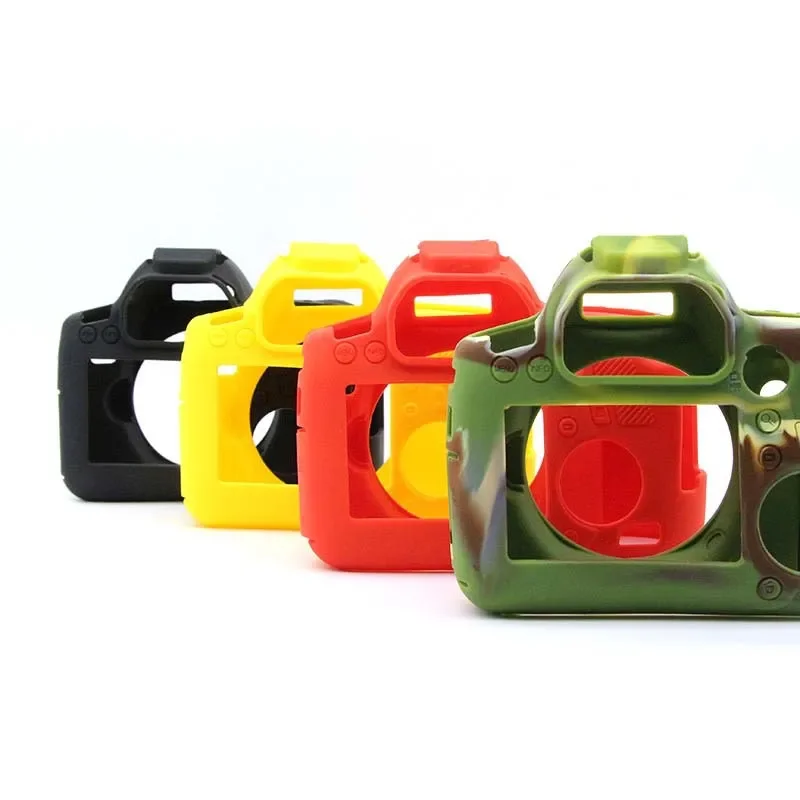 

For Canon 6D SLR Camera Soft Rubber Silicone Anti-Drop Photography Portable Body Protective Sleeve Storage Bag Case