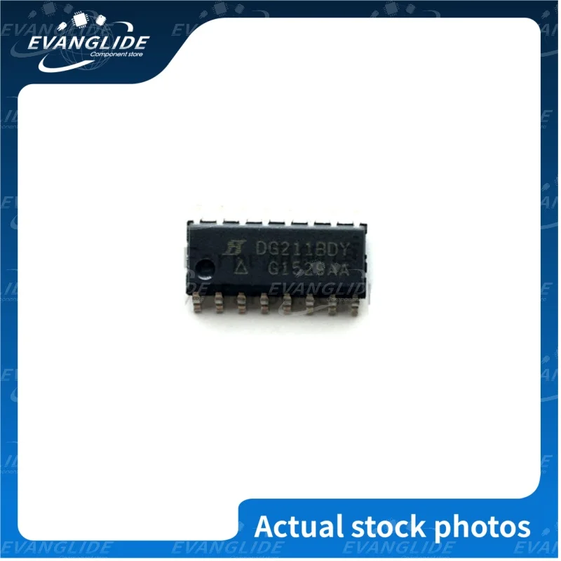 

10 PSC/LOT DG211BDY Orginal & New Analog switch IC Quad SPST 22/25V