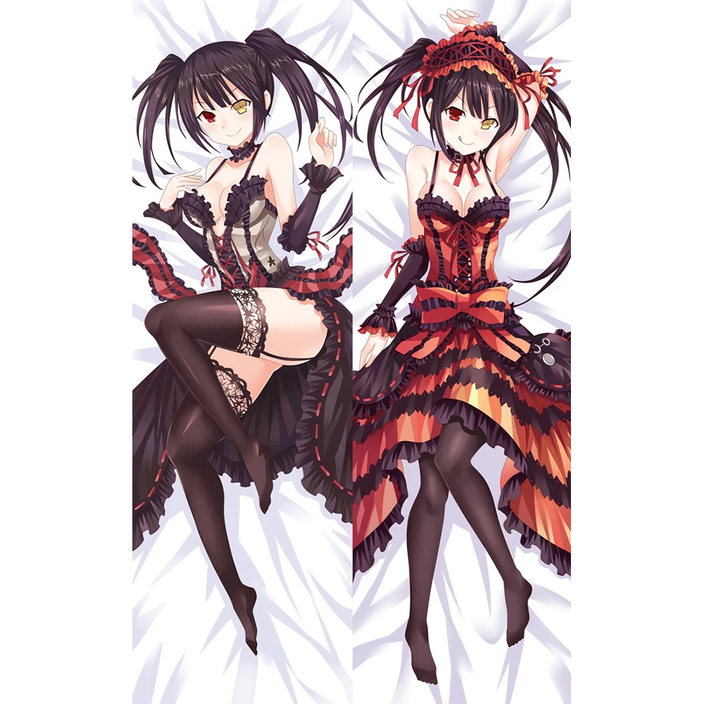 

DATE A LIVE Tokisaki Kurumi Japanese Anime Hing Body Pillow Cover Case Bedding Dakimakura Pillowcases