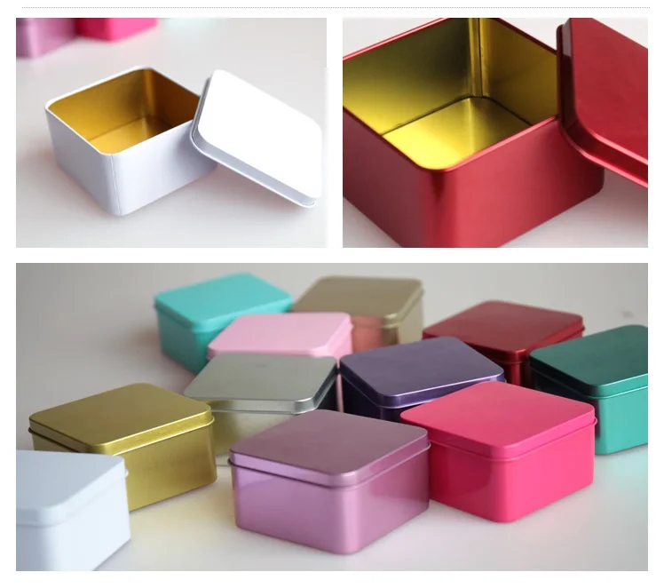 

wedding box candy Chocolate Gifts More Color Tin Favor Boxes