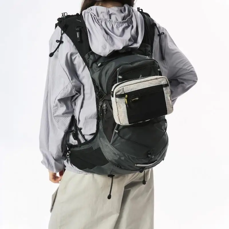 Ultralight Waterproof Fiber Waist Pack Multi Pocket Chest Sling Bag Outdoor Storage Pouch For Running Cycling Camping Travel Dai
