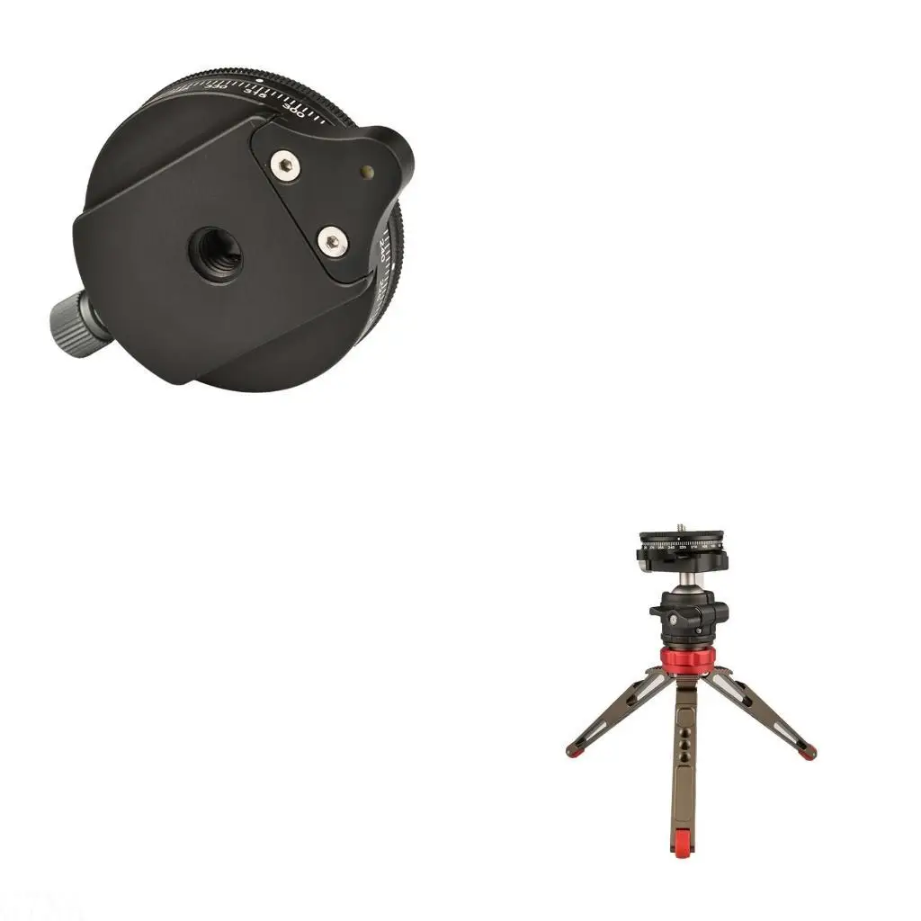 G7NA LP-60 Camera Panoramic Panning Base with Arca-swiss Type Plate with Bubble Level