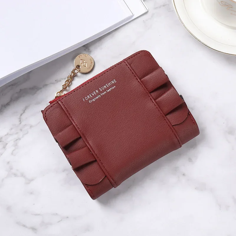 Leisure Women Wallet Card Holder Disturbed Small Wallet Money Bag Wallets for Women Ladies Purse Card Bag Carteras Para Mujer