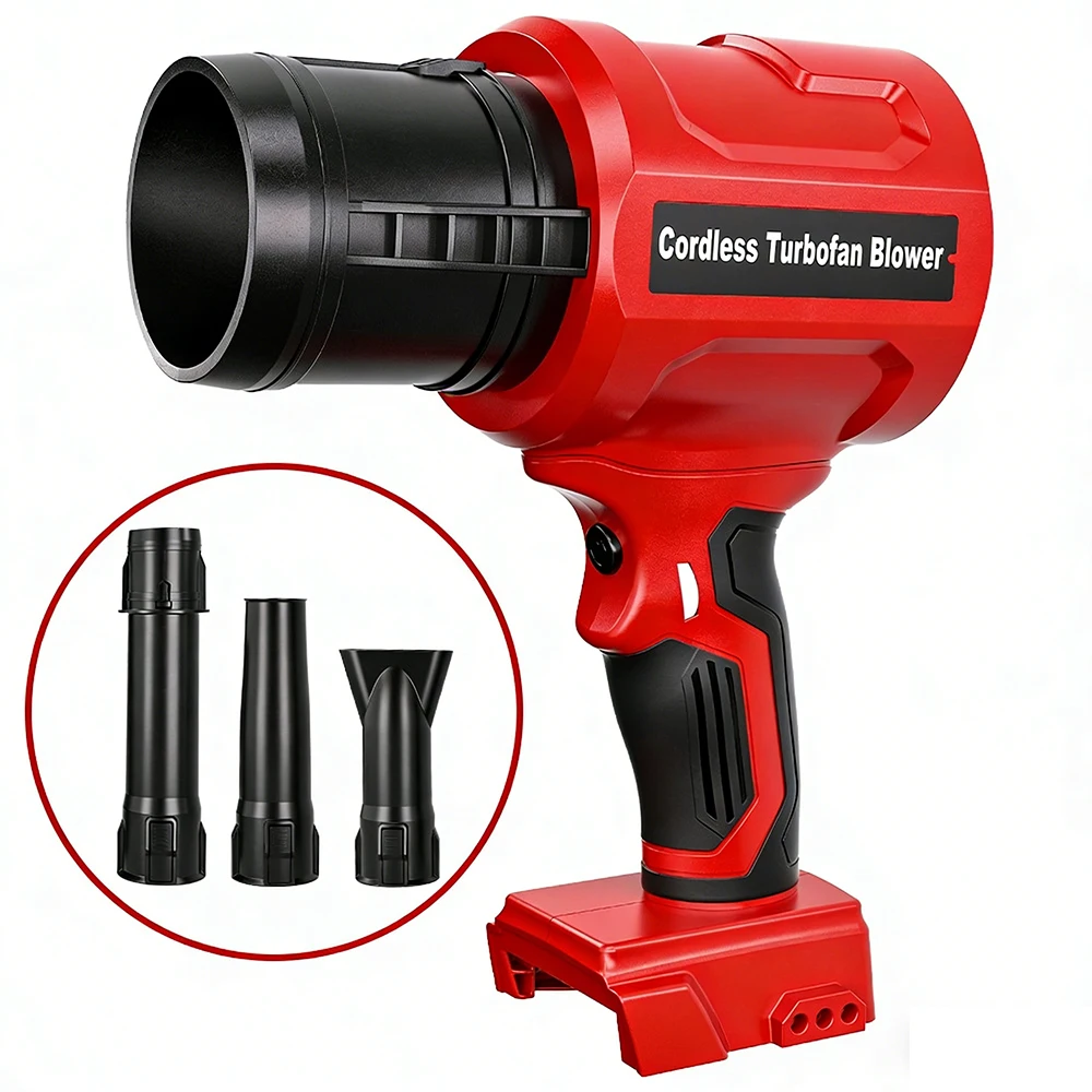 NEW Brushless Electric Air Blower 1200W For Makita/Dewalt/Milwaukee/Bosch/Ryobi 18V Battery For Leaf Dust Snow Clean Power Tool