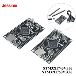 STM32H750VBT6 STM32H743VIT6 STM32 STM32H STM32H7 Core System Development Board Module M7 TFT SPI Interface 3.3V with USB Cable