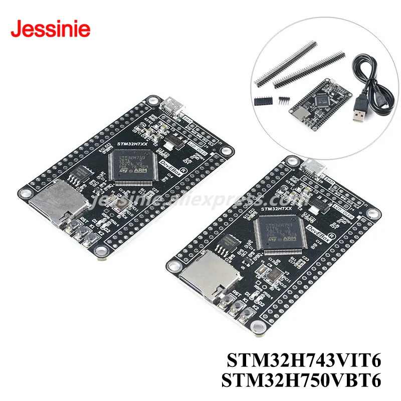 STM32H750VBT6 STM32H743VIT6 STM32 STM32H STM32H7 Moduł płytki rozwojowej systemu rdzeniowego M7 Interfejs TFT SPI 3,3 V z k