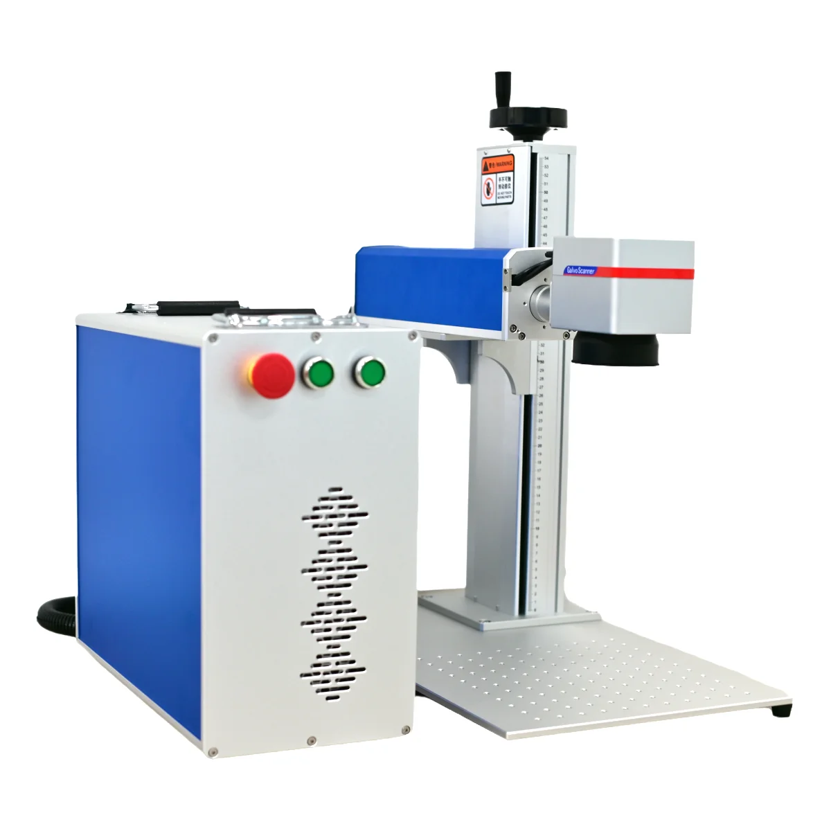 2024 hot selling 20W 30W 100W split-type Jpt Raycus Mopa Engraver Rotary portable engraving marker Fiber Laser Marking Machine