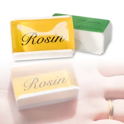 807 Violin Cello Viola Rosin Low Dust High Purity Rectangular Green Box 1-3 Pieces Strong Grip Bright Tone Pro Strings