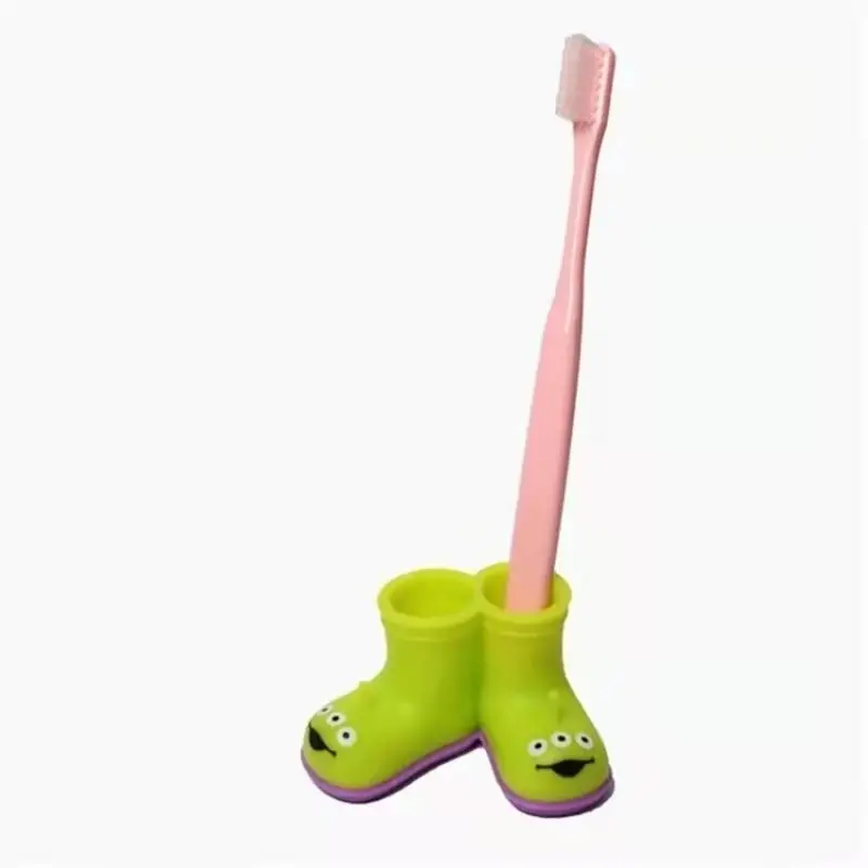 Toy Story Alien Rain Boot Toothbrush Holder Bathroom Creative Rain Boot Couple No-Drill Popular Cute Pen Holder view 5