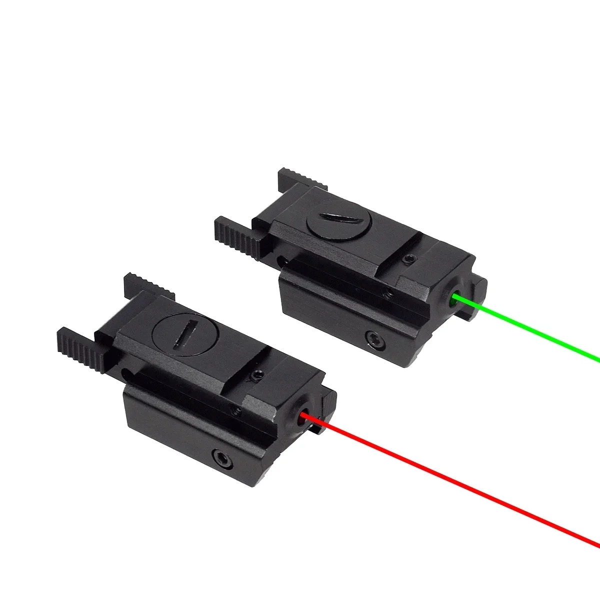 Tactical Handgun Red Dot Green Laser Pointer Sight Rifle 11mm 20mm Picatinny Weaver Rail For Glock 17 19 Hunting Pistol Sighter