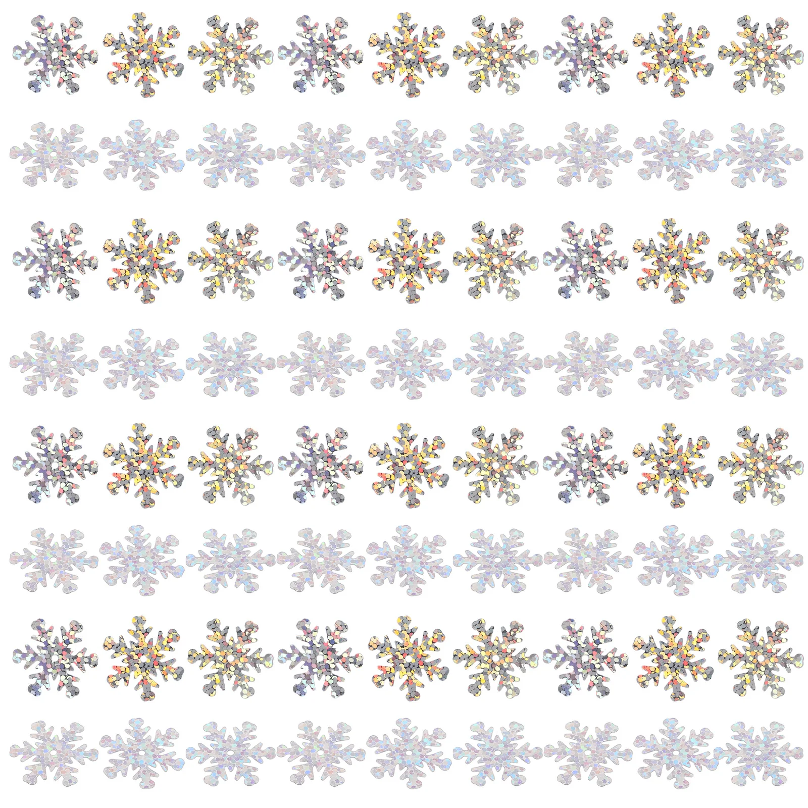 

30g Snowflake Glitter Sequins Iridescent DIY Craft Decorations Christmas Confetti Holiday Table Ornaments Winter Project