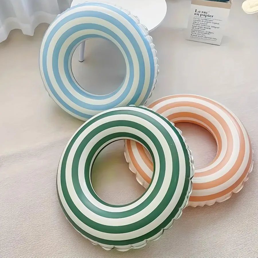 

Wholesale Stock PVC Swimming Ring for Adults Thickened Inflatable Armpit Ring with Creative Lollipop Net Red Swimming Ring